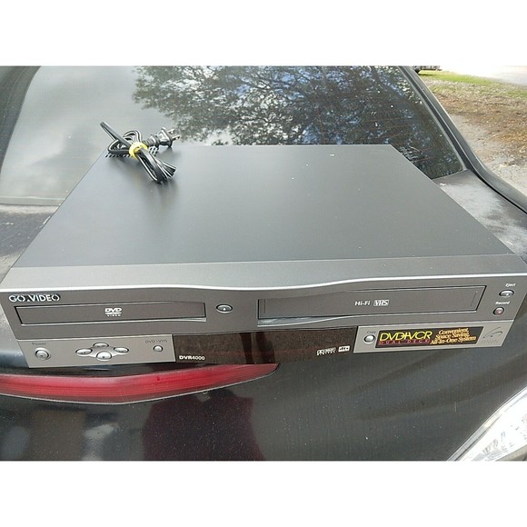 GO Video DVR4400 DVD VCR VHS Combo Player Recorder  No Remote - Picture 2 of 6